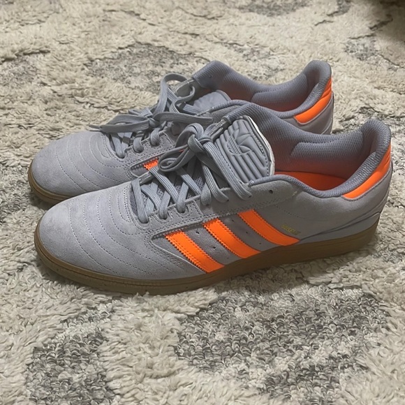 🔥Adidas Busenitz Skateboard Pro Halo Silver Gum Sneakers limited EDiTON sz14 - Picture 7 of 17